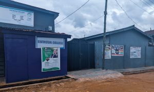 Front view of Enthusia College building